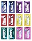 SMINT Mint Mix | 12 Boxen | Pfefferminze | Zitrone | Erdbeere | Beere | Bubblefresh | Eukalyptus | Zuckerfrei