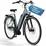 Fischer E-Bike City CITA 2404 Active, Elektrofahrrad für Damen und Herren, RH 43, 688Wh, Mittelmotor 65 Nm, 36 V Akku