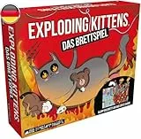 Exploding Kittens, Exploding Kittens: Das Brettspiel, Partyspiel, 2-6 Spieler, ab 7+ Jahren, 20 Minuten, Deutsch