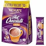 MOKATE - Heiße Schokolade Salted Caramel - 10 Sachets - Süß & Cremiger Dessertgenuss, Für Genießer, Perfekt für kalte Tage & Süße Pausen, Schnell zubereitet - Hot Chocolate Gesalzenes Karamell - 180g