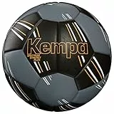 Kempa SPECTRUM SYNERGY PLUS Handball Trainings- und Spielball mit einzigartiger 30-Panel-Konstruktion - für jede Altersklasse geeignet - schwarz/anthra - Größe 2