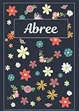 Abree: Taccuino | Diario | Sketchbook | 120 pagine | A4 | Bianco | Idee regalo