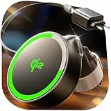 LISEN für 15W Qi2-Zertifiziert Magsafe iPhone Ladegerät für Apple, 1M Mini Einziehbares Ladekabel für Wireless Charger Ladestation Apple Watch und iPhone 16-12 and AirPods (Kostenloser 20W-Stecker)