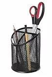 Wedo 65601 Butler Office (3 Fächer, pulverbeschichtetes Drahtmetall, 11 x 14,7 cm) schwarz