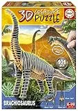 Educa - Brachiosaurus, 3D Puzzle für Erwachsene und Kinder ab 6 Jahren, 101 Teile, Dinosaurier (19383)