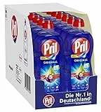 Pril 5 Plus Original, Handgeschirrspülmittel, (14 x 675 ml) mit selbstaktiver Fettlösekraft