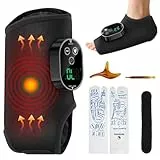 DAJASD Fussmassagegerät Elektrisch, 3-in-1 Fussmassagegerät mit 3000mAh Akku, Massagegerät, 6 Heizstufen＆3 Vibration, Timer, für Schmerzlinderung und Tiefenentspannung für Knöchel, Ferse, Sohle