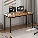 SogesHome PC Schreibtisch Computertisch 100 x 60 x 75 cm Bürotisch Workstation für Home Office zu Hause Schreibtisch, Esstisch Konferenztisch