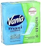 Vania Maxi Confort Super Damenbinden, 1 Packung mit 16 Stück