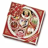 Reber Quadrat-Kassette, Pralinen, Mozart-Kugel, Marzipan, Pasteten, Tolles Geschenk, 340g, 11er-Packung