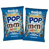 2er Paket Candy Pop Popcorn M&M’s Minis – 2x149g Beutel | Süß-Salziger Snack mit Schokolade & Popcorn | Original USA-Import