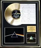 EC PINK Floyd CD Gold DISC UND Photo UND Song Sheet Display/Limitierte Auflage/COA/Album, The Dark Side of The Moon/Song Sheet, Money