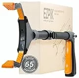 EZPIK 1 x 66 cm Greifer für Senioren mit Magnet-Greifarm, Robuste Greifzangen für Senioren, Menschen mit Behinderungen, Drehbare Müllgreifer Zange, Gehilfe mit Befestigungsclip (1er-Pack, Schwarz)