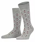 Burlington Herren Socken Guard M So Baumwolle gemustert 1 Paar, Grau Light Grey 3400, 40-46