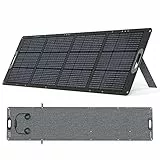 JustNow 200W Faltbares Solarpanel, Tragbares Solarpanel Solarmodul Solarladegerät,Faltung Solarladegerät Kit für Powerstation Generetion,Outdoor Camping und Garten Balkon Wohnwagen