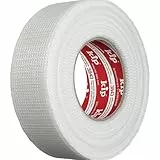 Kip Fugenband - Permanentes Glasfaser-Gewebeband 48mm x 90m - Für Reperatur- & Spachtelarbeiten - Einfache Fixierung - Selbstklebend & Reißfest