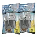 Best Body Nutrition Dosierpumpe, 2er Pack, für 500ml und 1000ml Flaschen, Präzise Dosierung, Einfach zu bedienen, Langlebig, BPA-frei, Perfekt für Sirup, Wasser und mehr