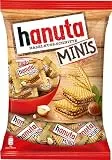 Hanuta Minis - einzeln verpackte knusprige Mini Haselnuss Schnitte - knusprige Waffeln mit zarter Haselnusscreme – Snack für zwischendurch – 200 g