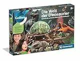 Galileo Lab Die Welt der Dinosaurier - Terrarium für botanische Experimente mit T-Rex, Triceratops, Vulkan & Fossilien - 59450 von Clementoni