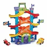 VTech Baby TUT TUT Baby Flitzer - Zickzack-Turm – Interaktives Spielset mit Rennwagen, Musik, spannenden Sätzen und Geräuschen – Für Kinder von 1-5 Jahren