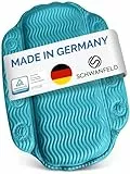 Schwanfeld® Badewannenkissen [EXTRA SICHER] - inkl. extra starken Saugnäpfen - Badewannenkissen Nacken für Sensitive Haut [Oeko-TEX® 100 Standard] - Badekissen Geruchsneutral (Made in Germany)