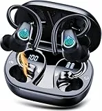 Bluetooth Kopfhörer Sport, In Ear Kopfhörer Bluetooth 5.3 Ohrhörer mit 50Std, Kopfhörer Kabellos Bluetooth HIFI Stereo, IP7 Wasserdicht Wireless Earbuds, Kabellose Kopfhörer ENC Noise Cancelling Mic