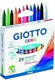 GIOTTO 282200 Wachsmalstifte, 24 Stück