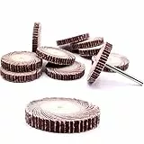 10 Stück Schleiffächer Fächerschleifer 25x5mm Körnung 120 für Dremel Proxxon Schleifer Zubehör Multifunktionswerkzeug