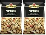 ROYAL ORIENT - Reis & Erdnuss Snacks Asian Mix - (1 X 200 GR) (Packung mit 2)