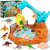 WEARXI Dinosaurier Spielzeug - Dino Greifspiel für Kinder, Montessori Spielzeug ab 1 2 3 Jahre Geschenk Junge Mädchen, Kinderspielzeug ab 2 3 Jahre, Einschulung Mädchen Junge