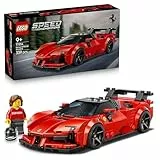LEGO Speed Champions Ferrari SF90 XX Stradale Sportwagen - Modellbau mit sammelbarer Fahrer Minifigur - Geburtstagsgeschenkidee für Jungen ab 9 Jahren und Motorsportfans - 77254