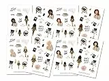 Mädchen Girl Boss Sticker Set | Journal Sticker, Planer Sticker, Mädchen Sticker, Sticker Mode, Laptop, Freizeit, Selbstständig, Arbeit, Boss