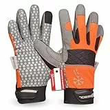 Gebol Master Thermo, 1 Paar Thermohandschuhe mit 3M Thinsulate Futter, Rutschhemmende Silikonbeschichtung, Kälteisolierung, Neopren-Bund, für Herren, Gr. XL/10