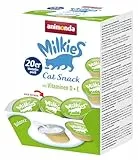 animonda Milkies Katzensnack mit Milch - Cups Balance (20 Cups à 15 g), leicht verdauliche Katzenmilch für Erwachsene Katzen, Milch-Snack ohne Soja und Zucker