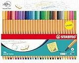 STABILO - Fineliner - point 88-30er Pack inkl. 5 Neonfarben
