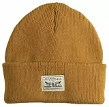 Levi's Backpatch Beanie Strickmützen für Herren, Color Golden Brown X, One Size