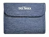 Tatonka Geldbörse Euro Wallet - Klettverschluss-Geldbeutel mit 5 Kreditkarten-Steckfächern, Geldscheinfach und RV-Fach für Münzgeld - 10 x 14 x 2 cm - Navy