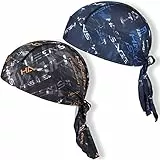 HASAGEI Sports Bandana Cap Durag Bandana Kopftuch Fahrrad Kopfbedeckung Atmungsaktiv nimmt Schweiß auf Hat