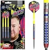 Bull's Ricky Evans Steel Darts | 90% Tungsten 24g Steeltip Darts | Professionelle Dartpfeile für jeden Spieler