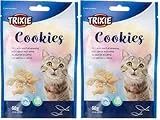 Trixie 42743 Cookies mit Lachs und Catnip, 50 g(2er Pack)