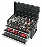 KS Tools 922.0100 Werkzeugkoffer 100-teilig mit 3 Schubladen/Tablett