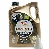 5 L Total Quartz Ineo Xtra First 0W-20 | Kompatibel mit | PSA B71 2010 | Opel/Vauxhall OV 040 1547 - A20 | 5 Liter | Motoröl | Motorenöl | mit Trichter | weitere Empfehlungen siehe Artikelbeschreibung