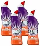CILLIT BANG WC-Power Gel Kalk- & Urinstein Zerstörer – Kraftvoller WC-Reiniger – 1 x 750 ml (Packung mit 4)