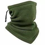 HASAGEI Schlauchschal Herren, Winter Winddicht Multifunktionstuch, Motorrad Halstuch Herren, Loop Schal Damen, Warm Halten Fleece Neckwarmer Für Outdoor Skifahren Fahrrad Laufen
