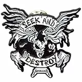 Metallica Seek And Destroy Pin Badge One Size