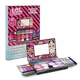 L.O.L Überraschung! All-in-One Kids Kosmetik Kompakt Set Waschbarer Lippenglänz Augen Wange Schimmer Pinsel Bunte Schönheit Set für Mädchen Kinder Alter 3+ von Townley Girl