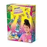 SES Creative – Galaxy – Stardust Schmuck – Basteln für Mädchen – Eigene Kette basteln – 3 Ketten – Ab 5 Jahren
