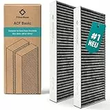 FilterBase® Aktivkohlefilter passend für Bora Basic, BAKFS Filter | Aktivkohlefilterset (2 Stück) für Ihr BIU BHU oder BFIU Kochfeld mit Umluft