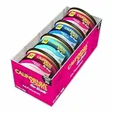 Lufterfrischer Duftdose Auto Zubehör, California Car Scents, Auto Duft, 4 Stück, Sortiment