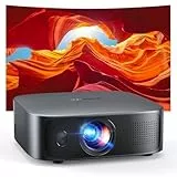 Smart Beamer 4K kompatibel mit Netflix & Dolby Audio, KOGATA Kurzdistanz Projektor mit Autofokus & 6D Trapezkorrektur, WiFi/Bluetooth, Native 1080P Heimkino Beamer für Outdoor & Schlafzimmer